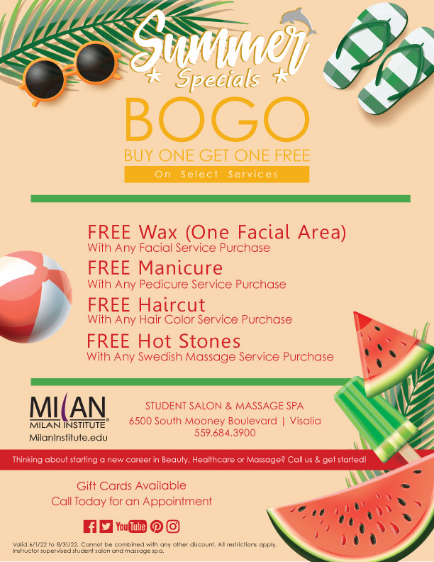 Milan Institute Student Massage Spa Visalia, California