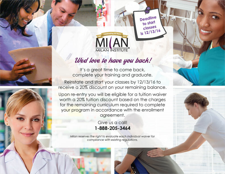 Reinstatement Opportunity Flyer